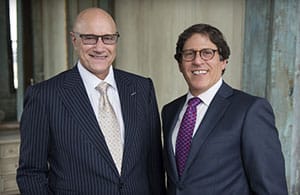 Photo of Martin W. Edelman and Howard R. Engle