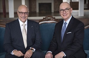 Photo of Martin W. Edelman and Paul F. Callan
