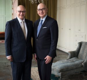 Photo of Martin W. Edelman and Paul F. Callan