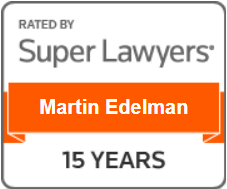Rated by Super Lawyers | Martin Edelman | 15 years