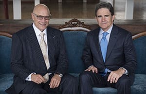 Photo of Martin W. Edelman and Paul H. Maloney